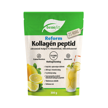 BENEFITT Reform Kollagén peptid italpor, marhakollagén, citromízű 300g